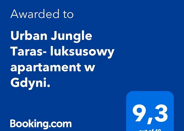 Urban Jungle Taras- Luksusowy Apartament W Gdyni.