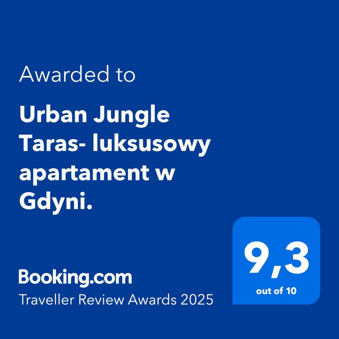 Apartmán Urban Jungle Taras- Luksusowy W Gdyni. *